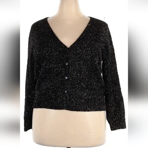 Old Navy Black Sparkly Cardigan